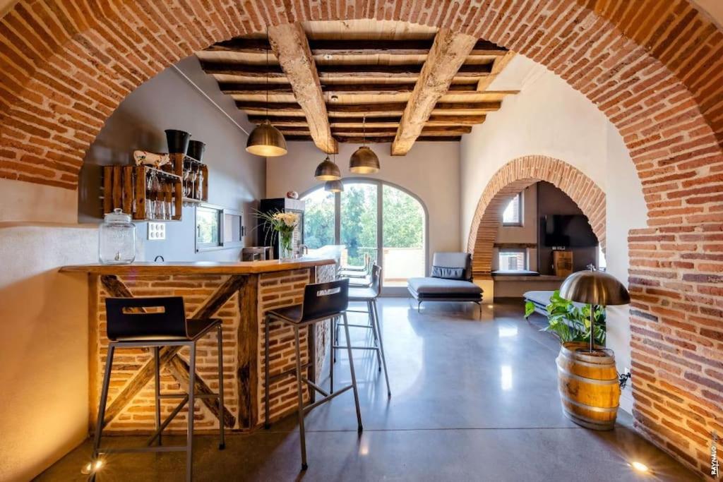 Grande villa avec magnifique vue sur le Tarn