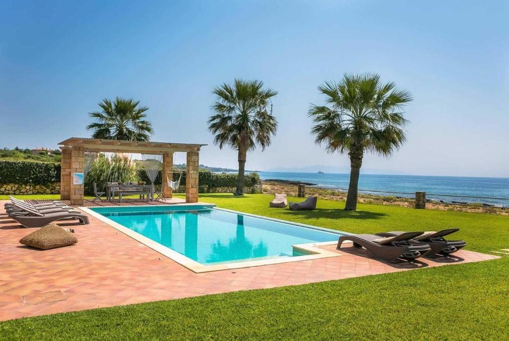 Astounding Seafront Kefalonia Villa - 3 Bedrooms - Villa Alegria - Private Pool and Amazing Sea Views - Minies photo 1