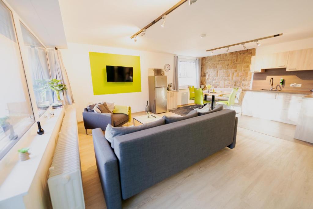 Ferienhaus Schöne Aussicht Ferienwohnung Grün photo 1