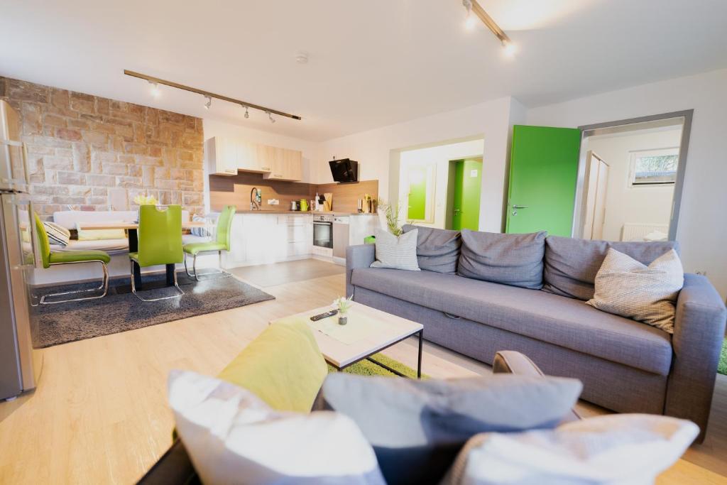Ferienhaus Schöne Aussicht Ferienwohnung Grün photo 2