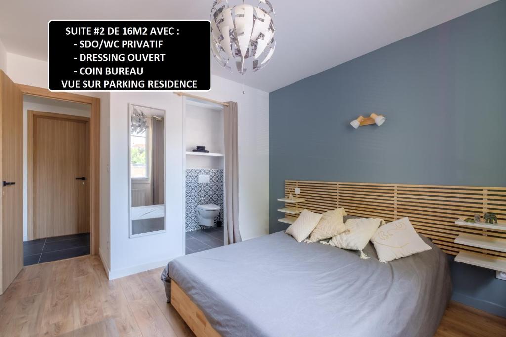 BEL APPARTEMENT 3 SUITES AVEC Wc SDO PRIVATIFS - CUISINE COMMUNE photo 1