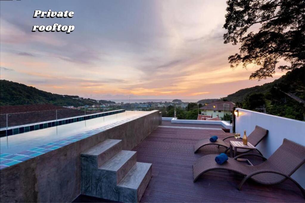 Beautiful Seaview 2BR Penthouse with Private Rooftop Pool