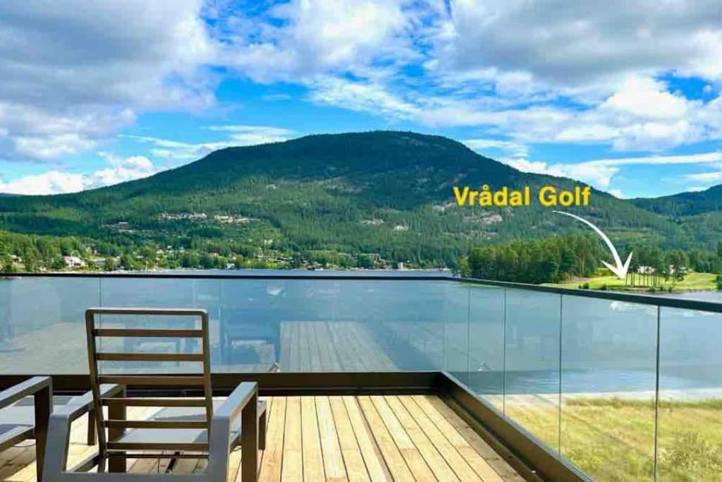 Lakefront Villa, exclusive leisure property near Vrådal Golf, Straand Summerland & Panorama Ski center photo 4