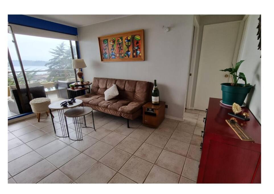 Departamento en arriendo condominio Playa Cau Cau en Horcon photo 1