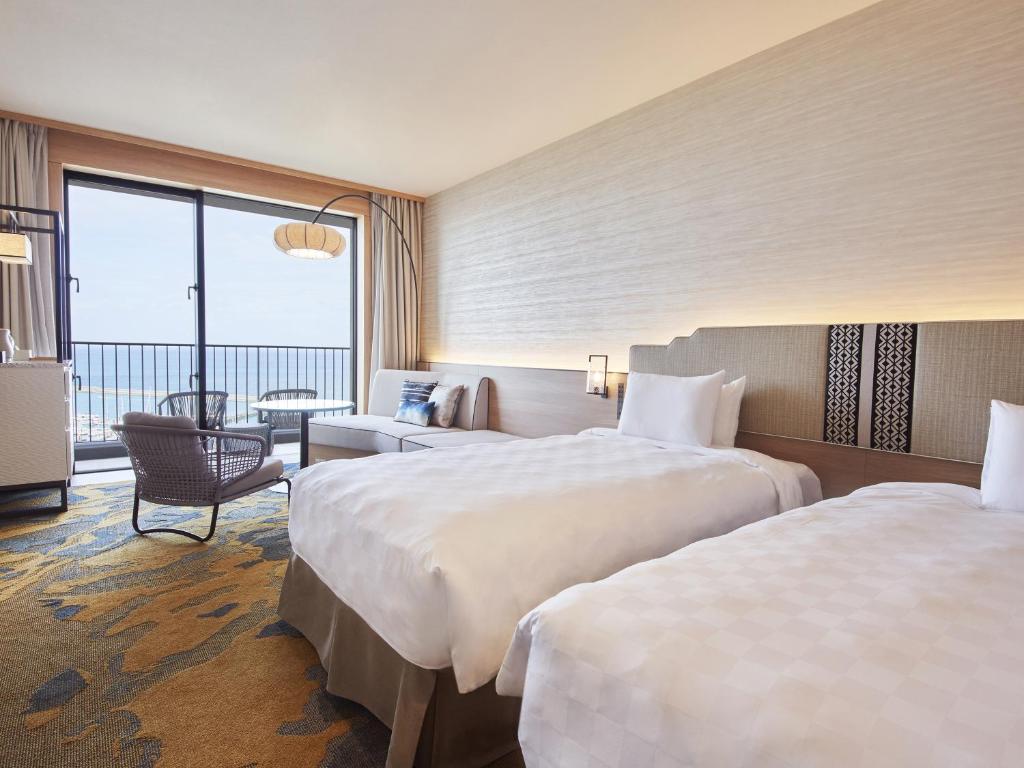 Okinawa Prince Hotel Ocean View Ginowan Room Type - Deluxe Twin Room