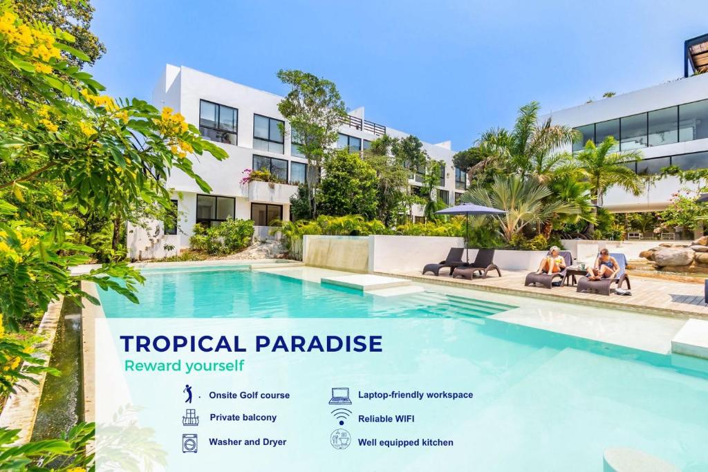 Tropical Retreat Pools Golf Gym Jungle Views