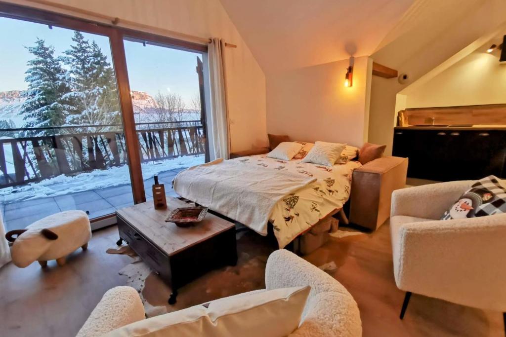 Magnifique appartement au pied des pistes - Le trelod photo 3