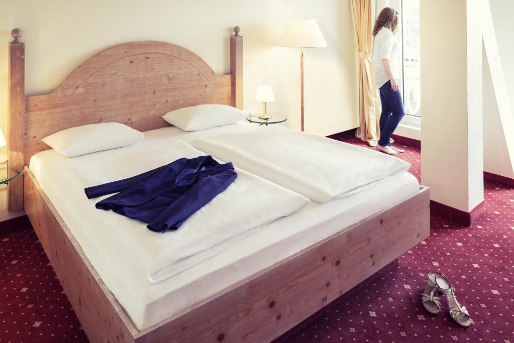 Двухместный (Улучшенный двухместный номер с 1 кроватью), Mercure Hotel Berlin Mitte
