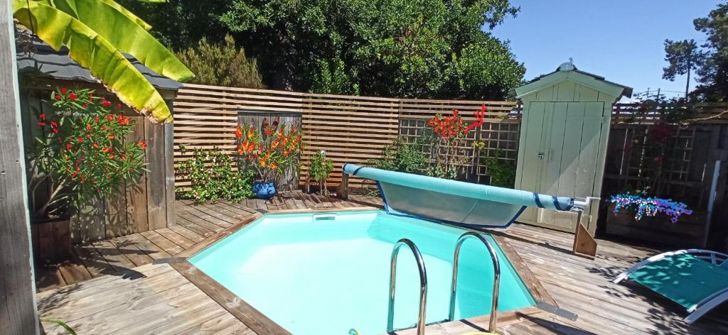Gîte Timellen - piscine privative chauffée- 300m parcours de Golf Cassy Lanton