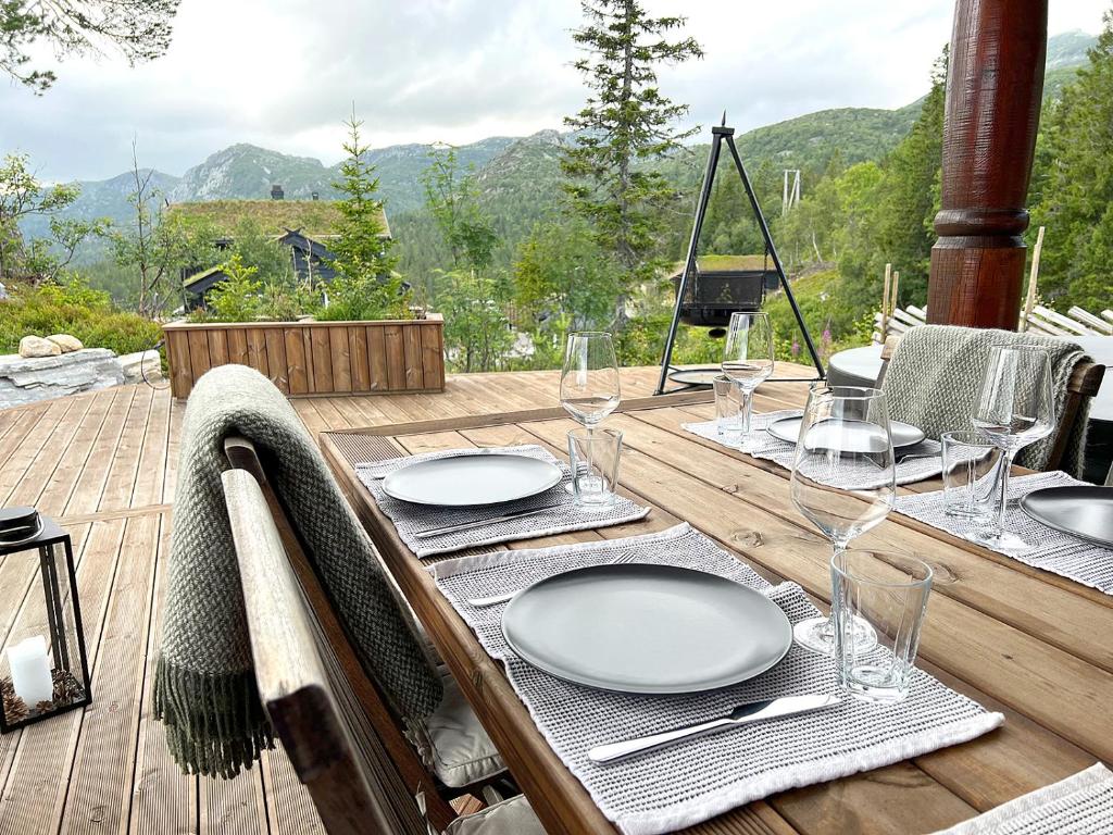 Cozy cabin on Lifjell with jacuzzi close to cross-country trails and hiking trails photo 3