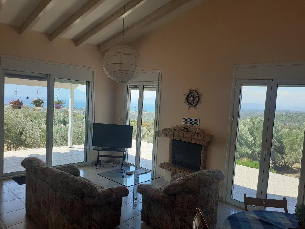 Panorama View Evia GREECE photo 2