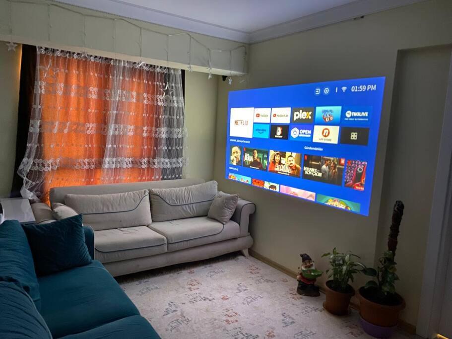 Projeksiyonlu manzaralı daire photo 2