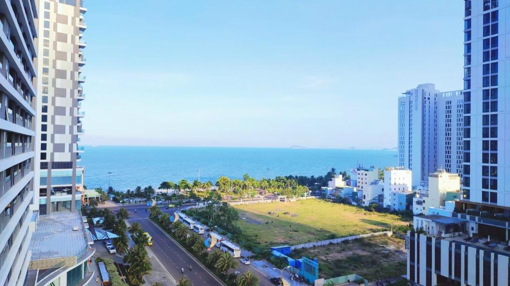 FLC trung tâm TP Quy Nhơn căn studio 49m2 2 giường đôi view biển