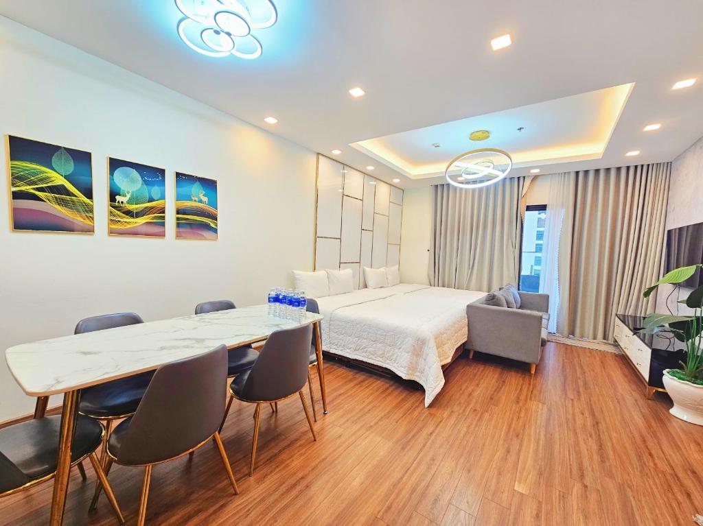 FLC trung tâm TP Quy Nhơn căn studio 49m2 2 giường đôi view biển