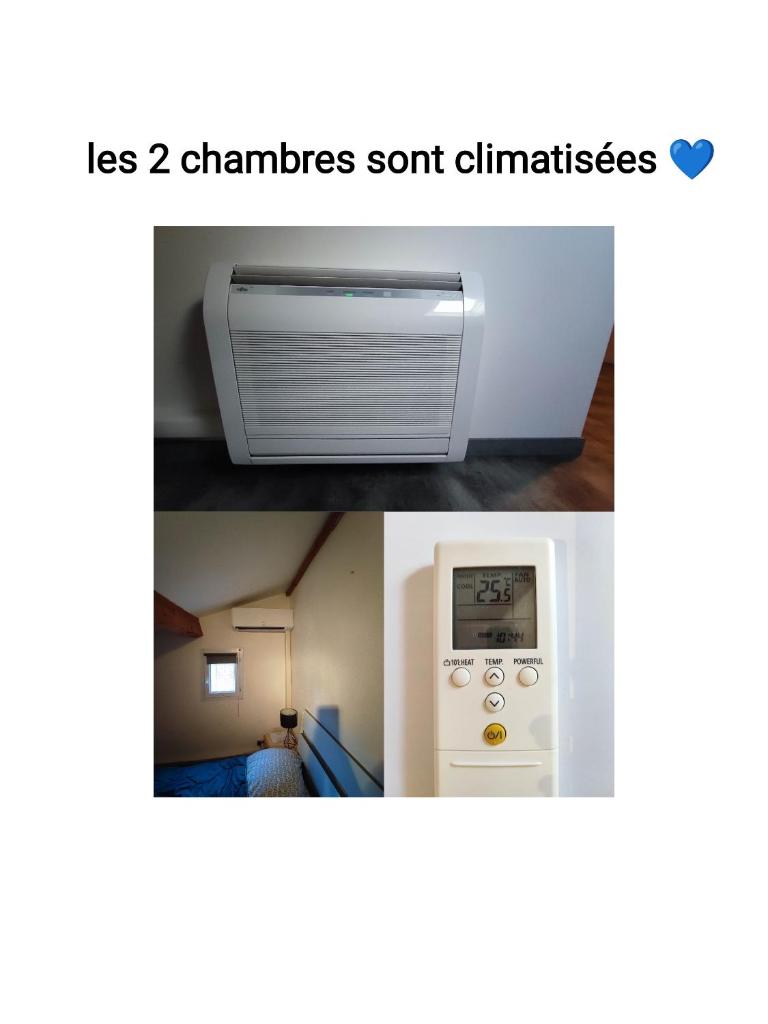"Perle marines" maison sans vis à vis 200m plage 2 chambres climatisées Piscine dans la residence photo 1