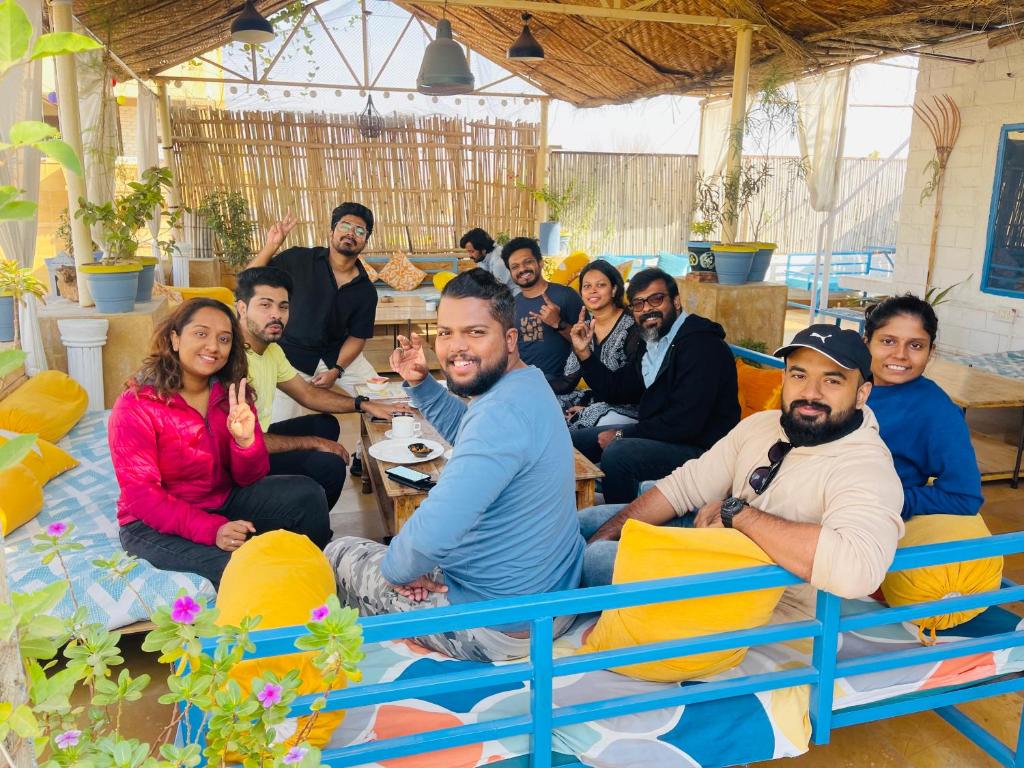 Jaisalmer Hostel Crowd photo 2