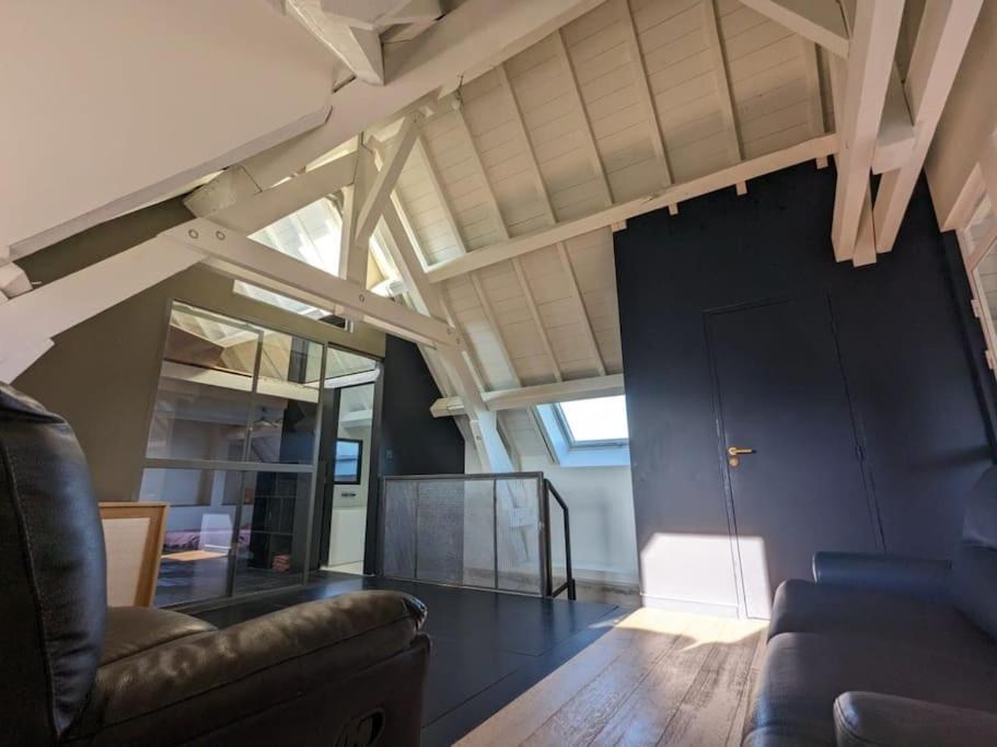 Maison Campagne Pisé Architecte Loft Contemporain photo 4