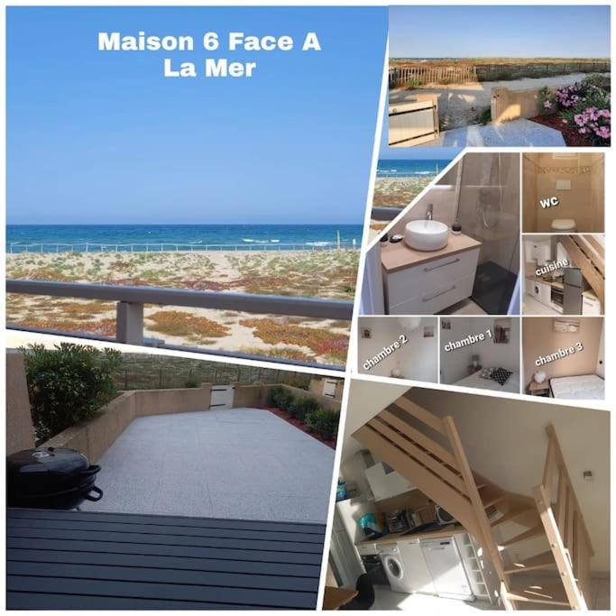 VILLA Face à la Mer Sur le Sable 6 CLIM A L'ETAGE - Tap to explore photos