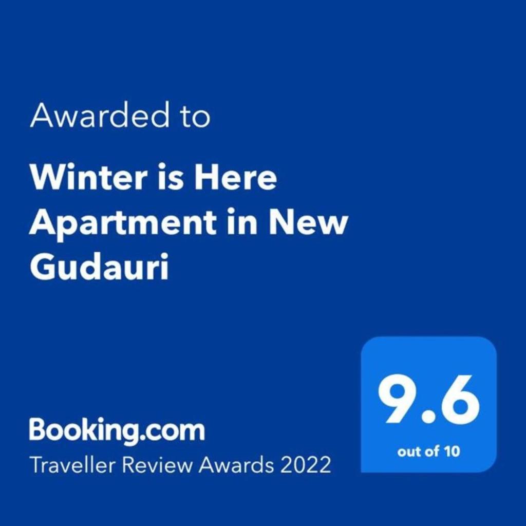 Winter is Here Apartment in New Gudauri photo 1