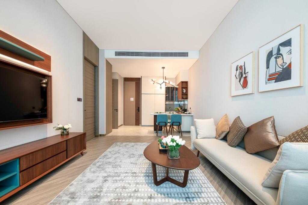 Sha Zhi Ye Serviced Apartment Hotel - Houjie Wanda Plaza Liaoxia Subway Station photo 3