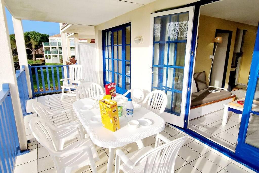 "L'ORÉEOCÉANE" Appartement, 7 personnes, vue dégagée golf, accès piscine photo 2