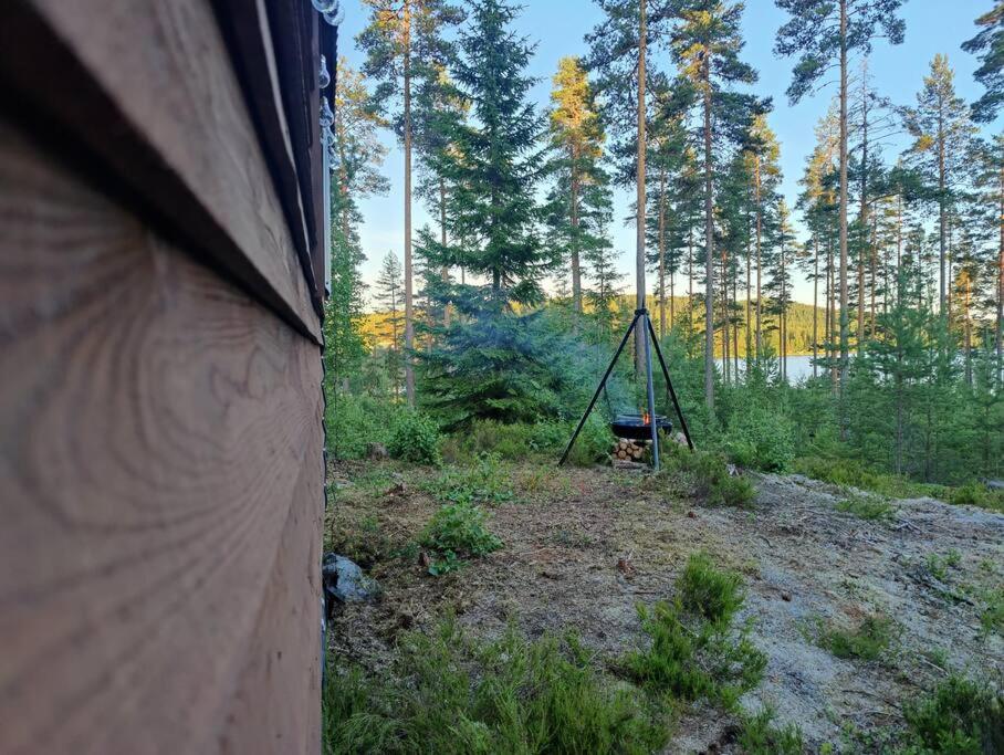 Off-grid minihus på Finnskogen.