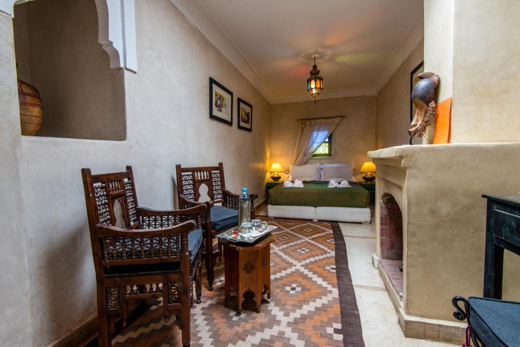 Двухместный (Бюджетный двухместный номер с 1 кроватью), Riad Dar Ourika