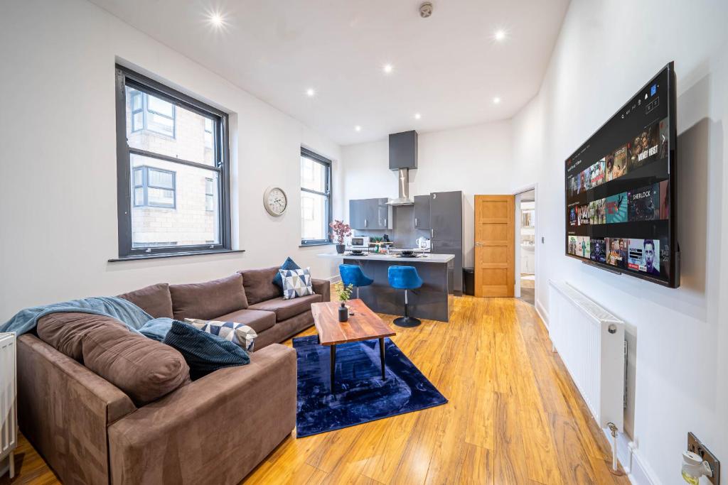 Bv Living Modern 2-Bedroom Apartment in the Heart of Barnsley