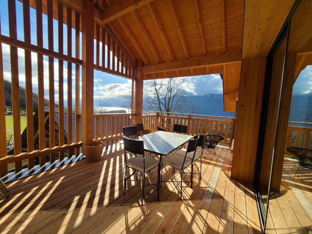 L'Alpage, vue lac photo 1