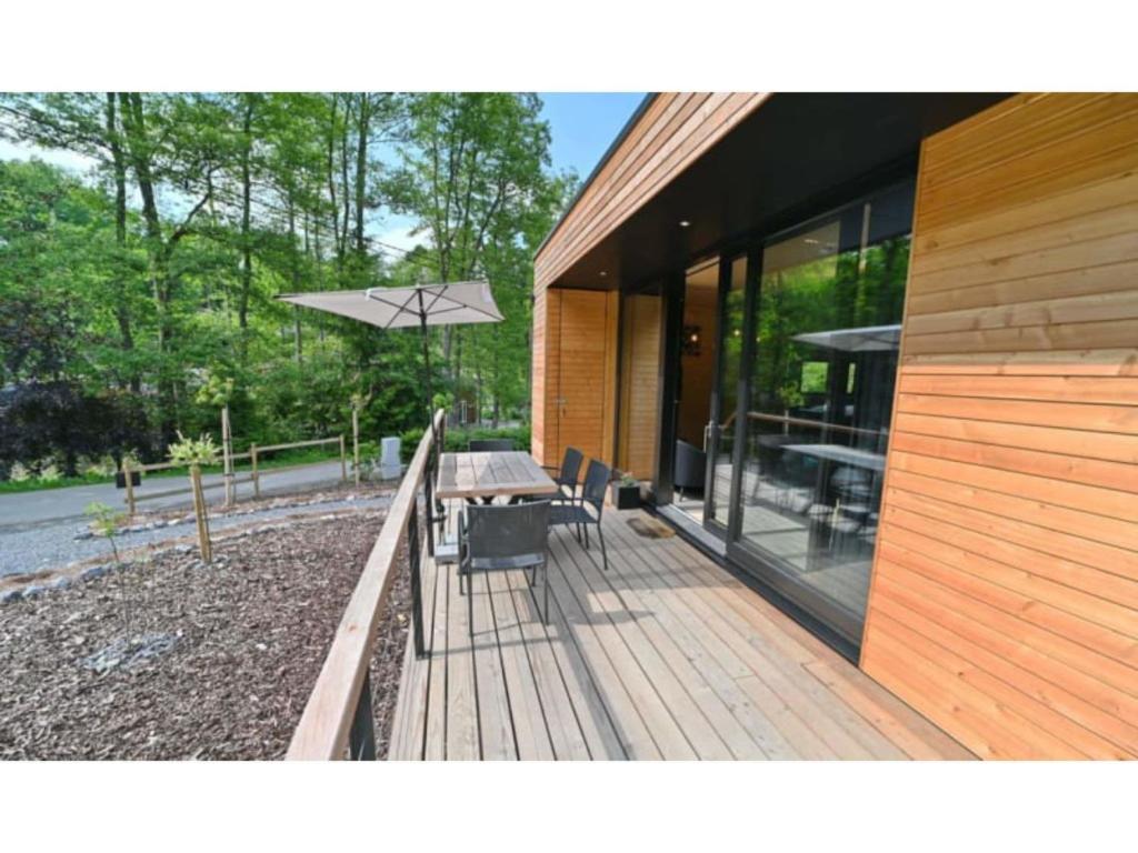 Ecological holiday home near Durbuy with Hot tub