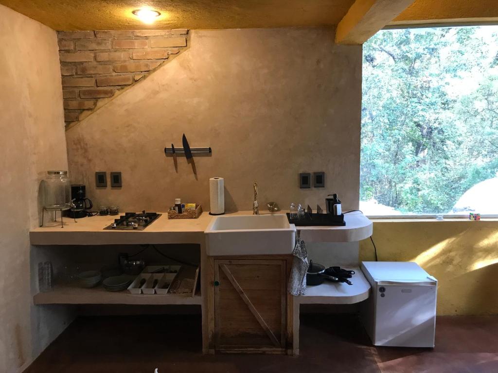 La Cabaña Azul al fondo del Bosque de Tepoztlán photo 2