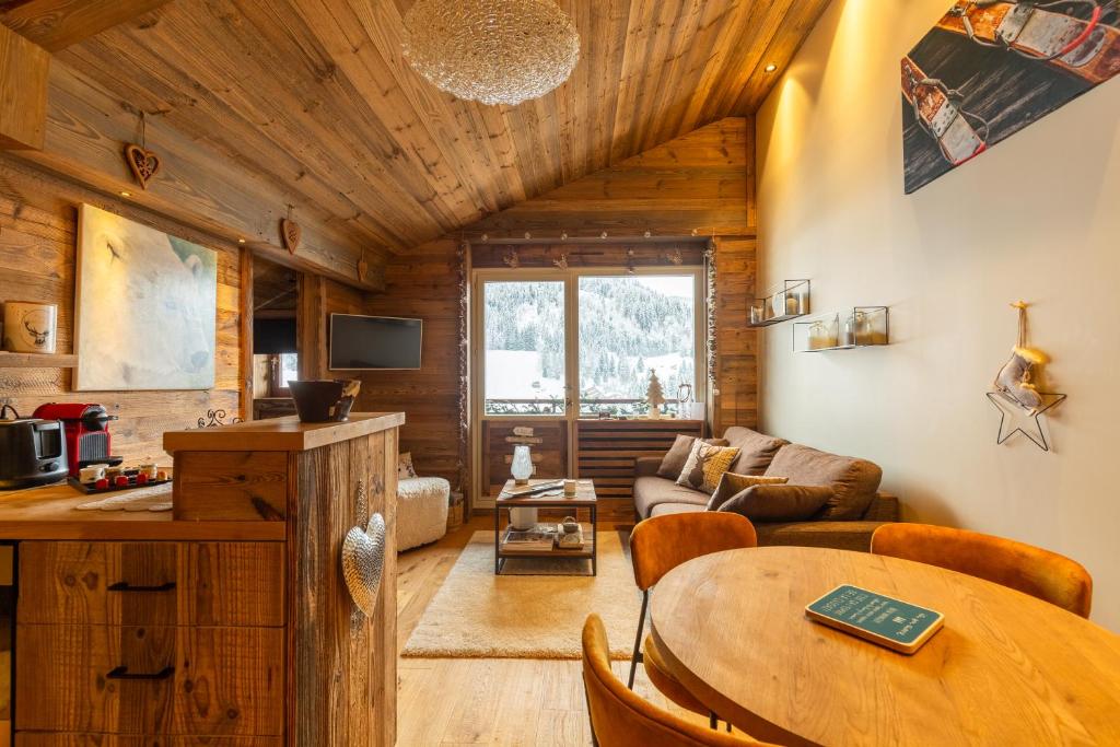 Appt Cosy vue montagne La Clusaz