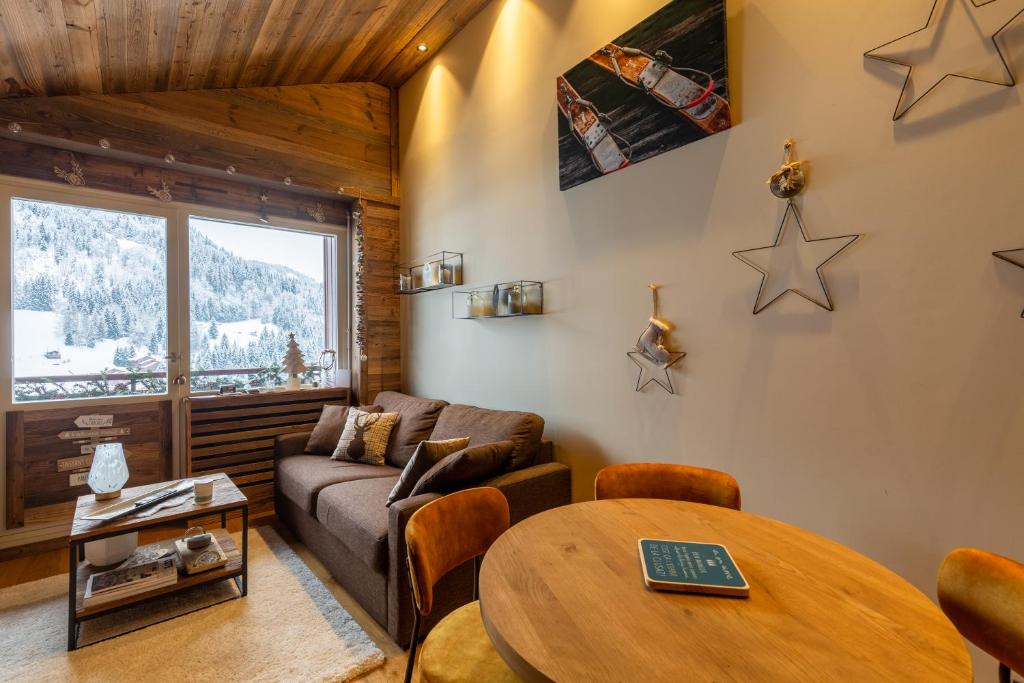 Appt Cosy vue montagne La Clusaz photo 4
