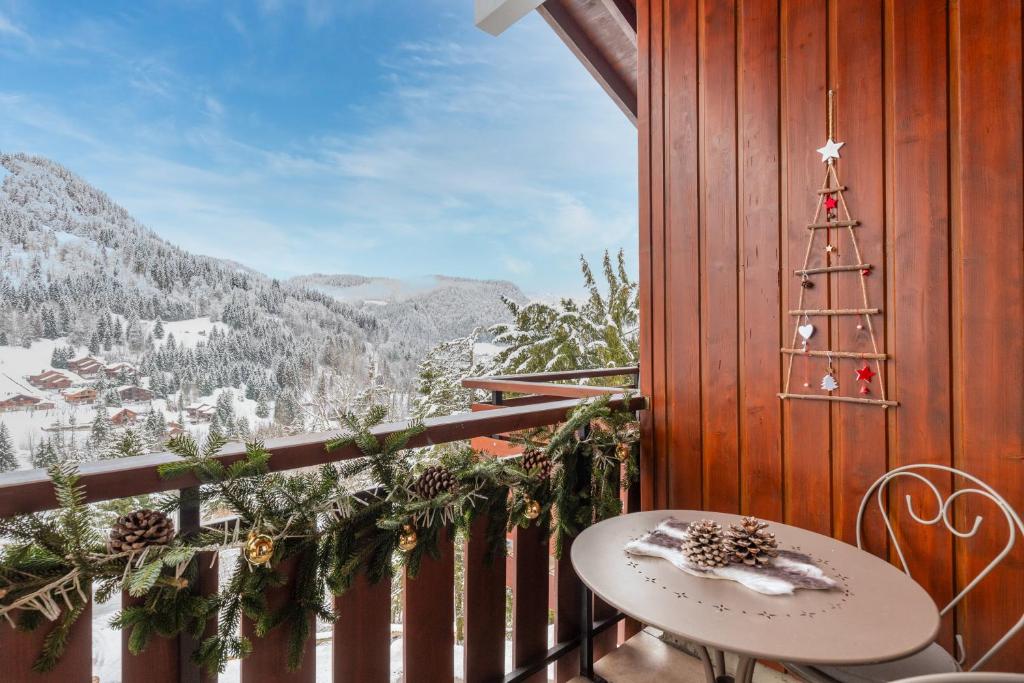 Appt Cosy vue montagne La Clusaz photo 1
