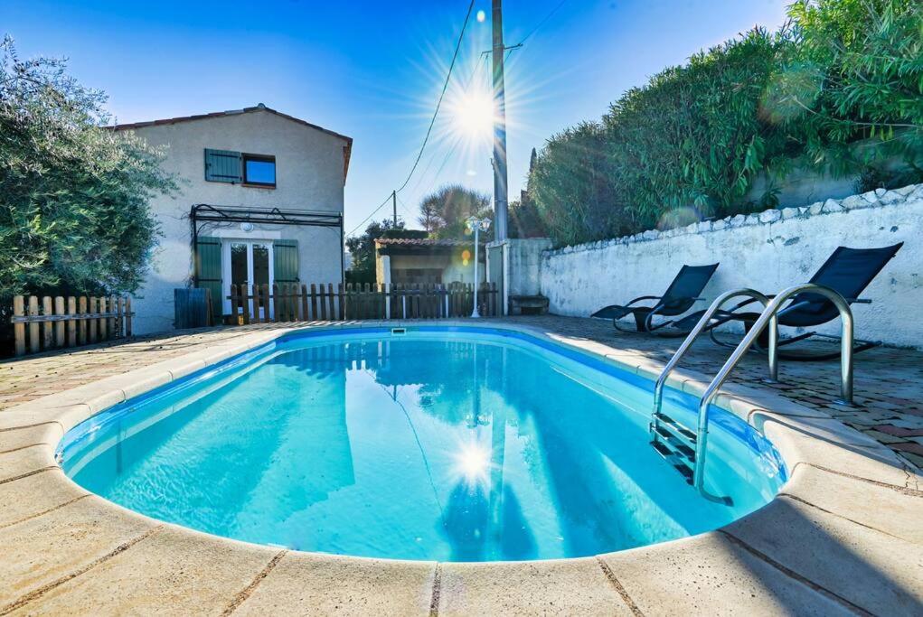 nid douillet avec piscine en campagne aixoise