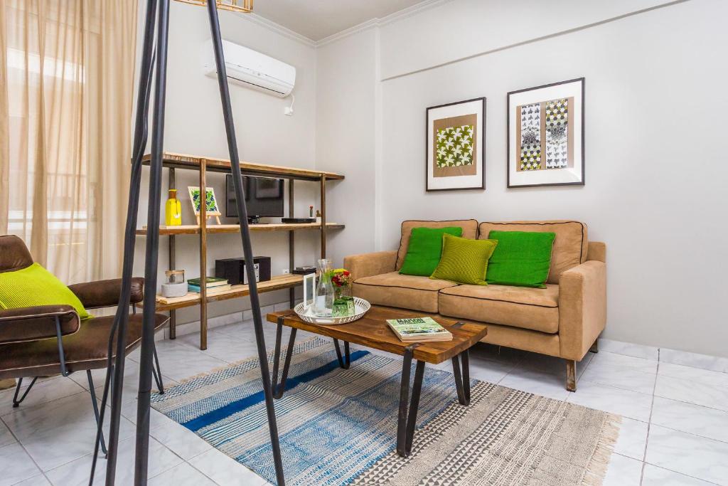 Апартаменты (Апартаменты с 1 спальней), Aris Athens Suites