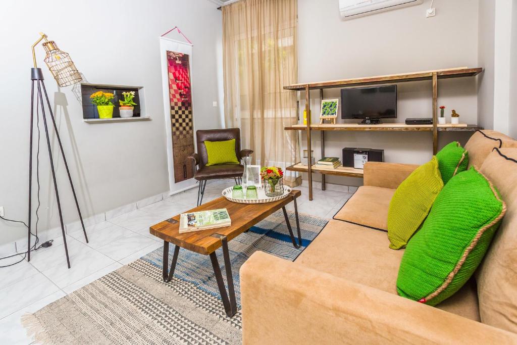 Апартаменты (Апартаменты с 1 спальней), Aris Athens Suites