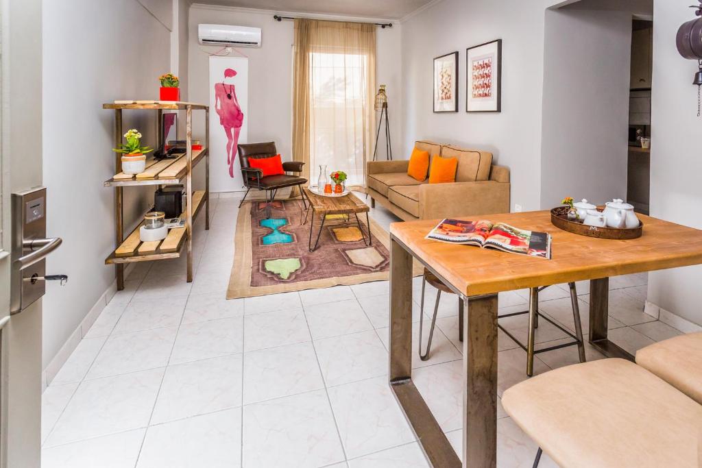 Апартаменты (Апартаменты с 1 спальней), Aris Athens Suites