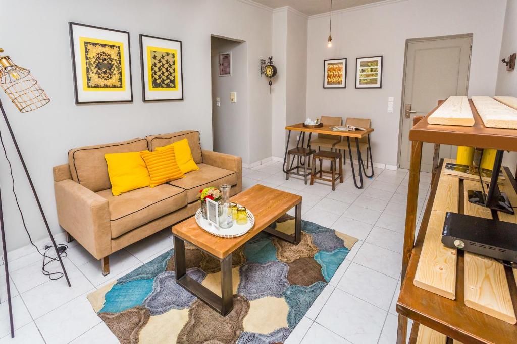 Апартаменты (Апартаменты с 1 спальней), Aris Athens Suites