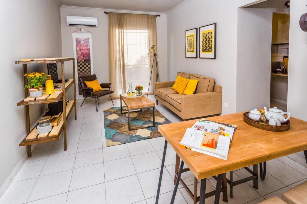 Апартаменты (Апартаменты с 1 спальней), Aris Athens Suites
