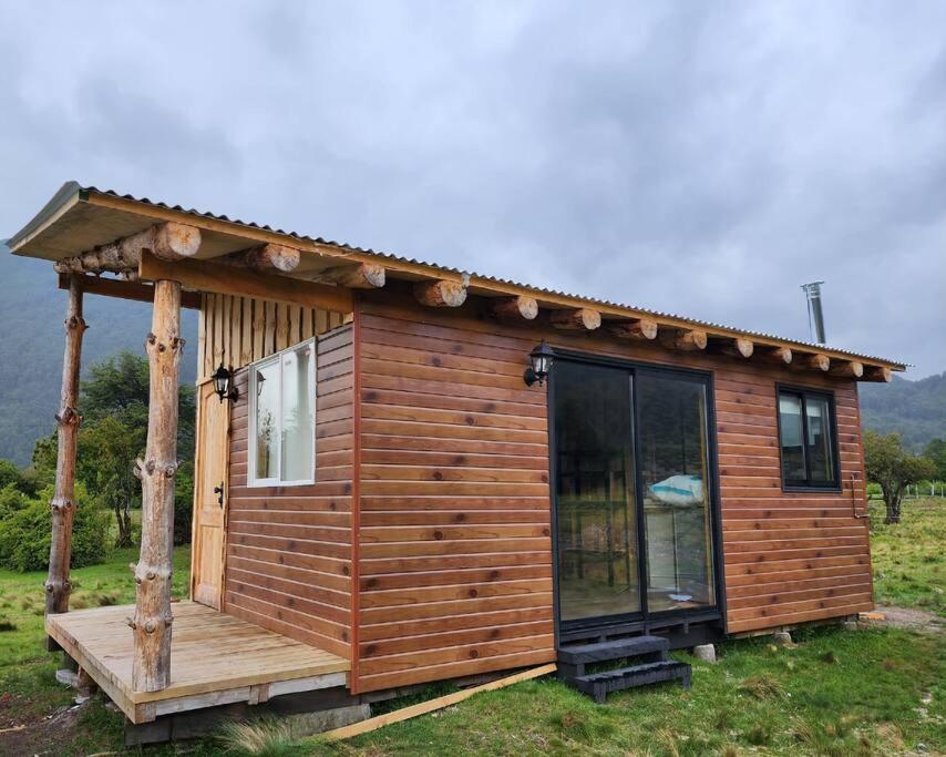 Mini casa de un espacio.
