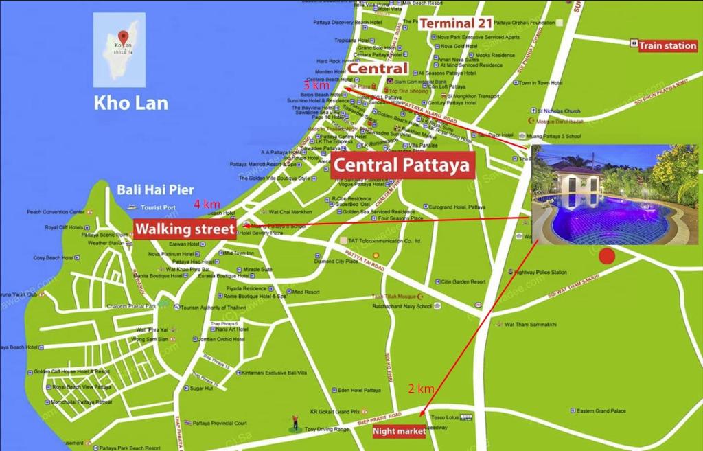 Baan Leelawadee - 4 Bed Villa near Beach Pattaya photo 2