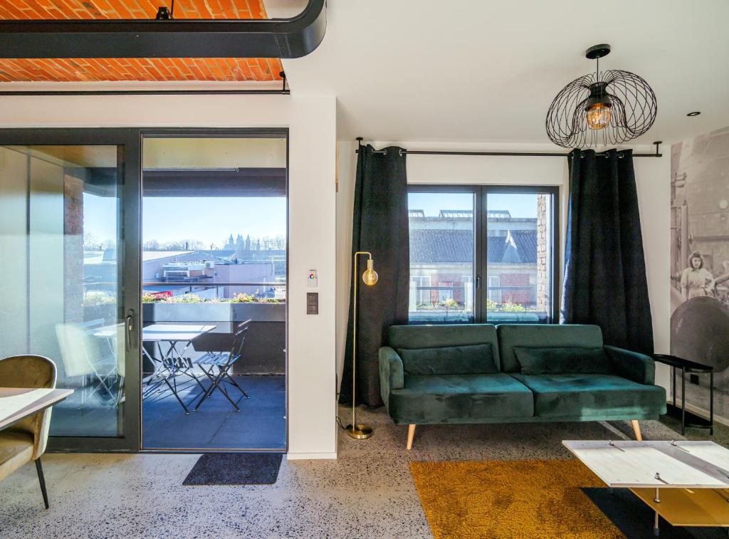 La Camuche de Marcel Michiels, appartement de 70 m2 avec patio photo 4
