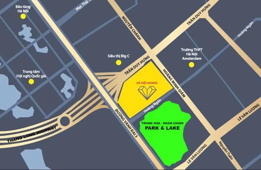 Căn hộ 2 phòng ngủ tại Vinhomes D'Capitale 119 Trần Duy Hưng