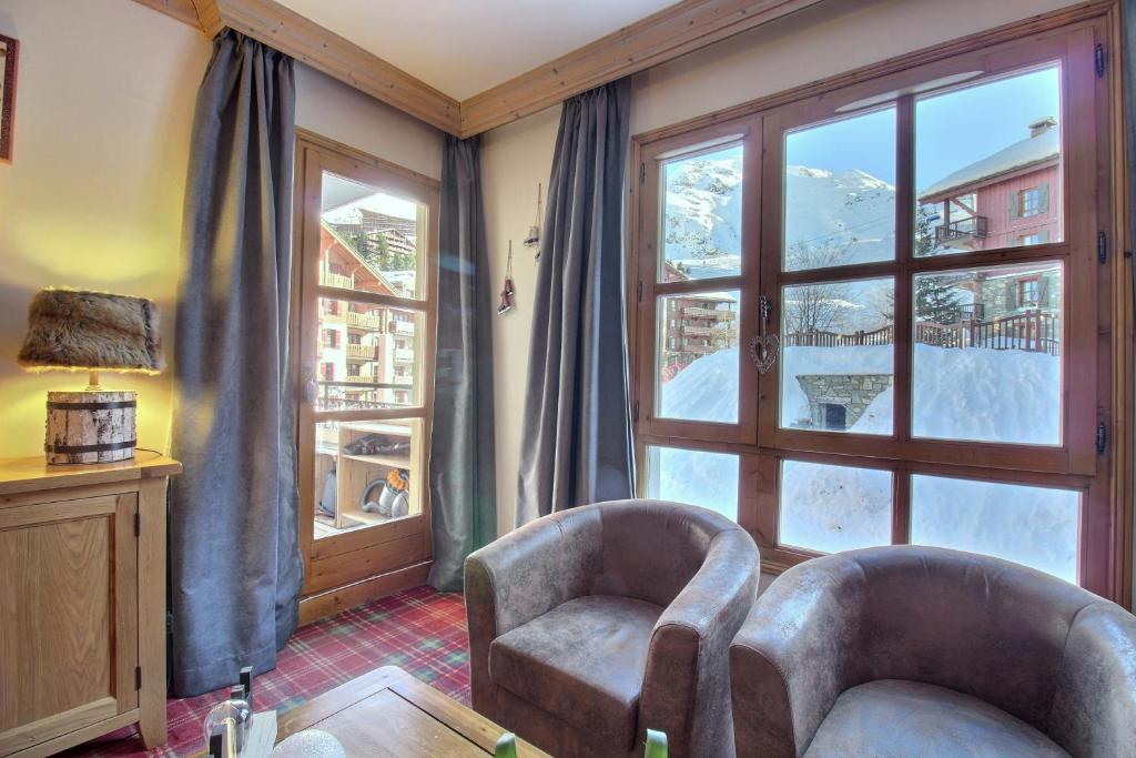 Appartement T3 ARC 1950 skis aux pieds Sauna, Hammam, Jacuzzi photo 2