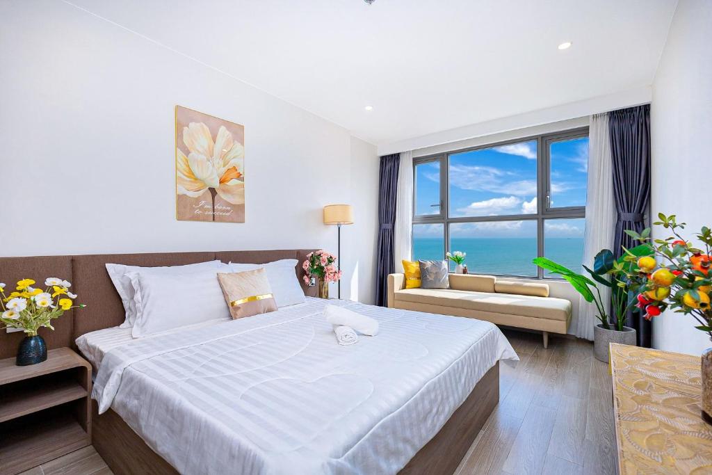 The Sóng Apartment & Homestay,Miễn Phí Tắm Hồ bơi vô cực , Sauna , khu vui chơi trẻ em , gần biển