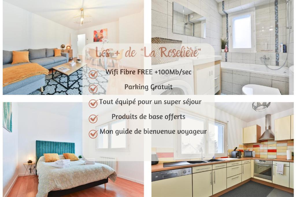 # La Roselière # Parking gratuit # Calme # proche Mulhouse photo 4
