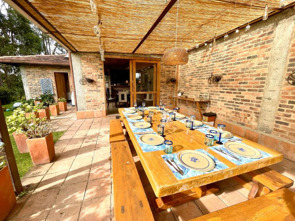 Gran CASA FINCA embalse de Tominé wi-fi, tv, BBQ photo 3