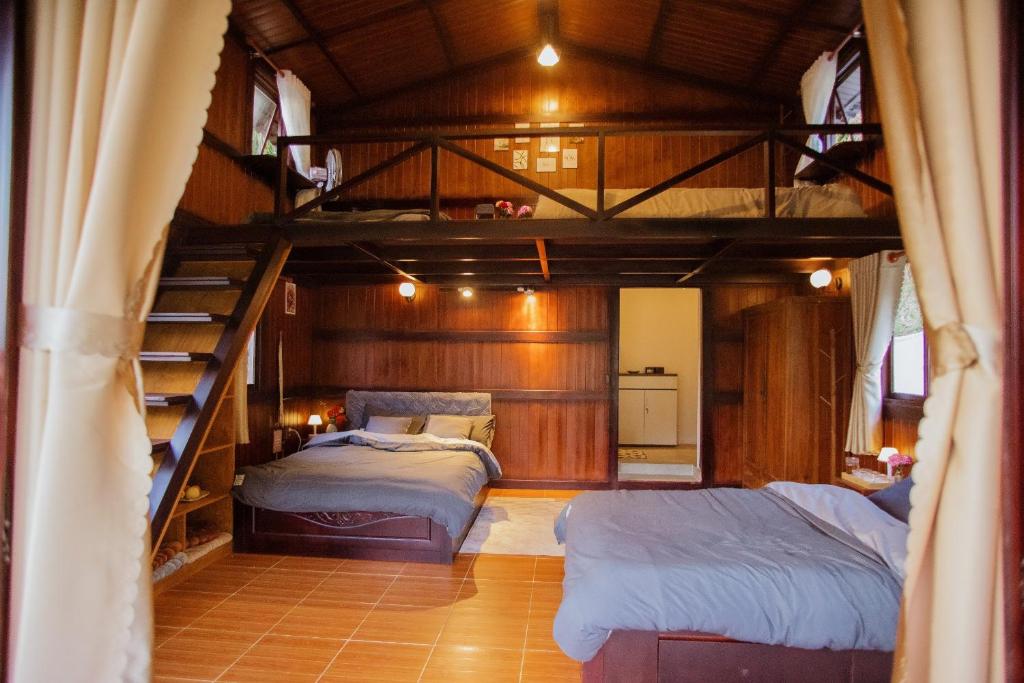 Một căn nhà gỗ ấm áp photo 2