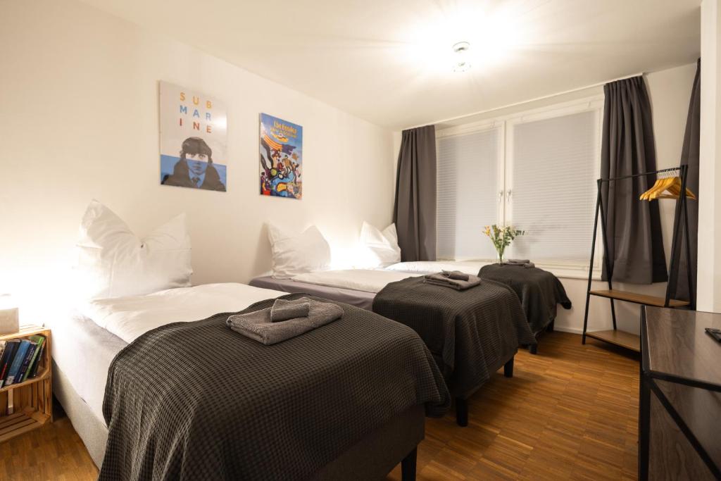 Ko-Living - Yellow Submarine Suite - Altstadt - Küche - 2 SZ - getrennte Betten - bis 7 Gäste photo 4